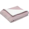 Image de Couverture en sherpa Wooly vieux rose (75 x 100 cm)