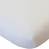 Image de Drap housse de berceau en coton bio blanc (40 x 80 cm)