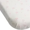 Image de Lot de 2 draps housses cododo Fleurs Roses (50 x 83 cm)