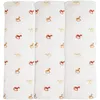 Image de Lot de 3 langes en mousseline Cheval (70 x 70 cm)