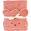 Image de Cape de bain à oreilles Ourson - bois de rose