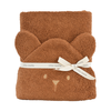 Image de Cape de bain à oreilles Ourson - caramel