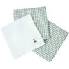 Image de Lot de 3 langes bébé coton bio* Olive