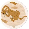 Image de Tapis rond Tigre Dormeur