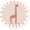 Image de Tapis de protection rond Girafe