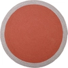Image de Tapis rond Nolan rouge (120 cm)