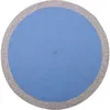 Image de Tapis rond Nolan bleu (120 cm)
