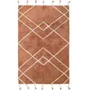 Image de Tapis rectangulaire Lässa toffee (100 x 150 cm)