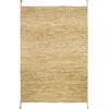 Image de Tapis Lhena jaune brun (100 x 140 cm)