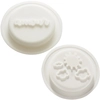 Image de Lot de 2 opercules en silicone pour biberon nuages & amour
