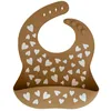 Image de Bavoir en silicone Fall In Love camel