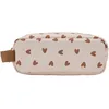 Image de Trousse scolaire Coeurs Marron