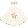 Image de Baby set couronne et cape Or