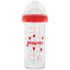 Image de Biberon en verre anti colique Amour (240 ml)