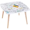 Image de Table à colorier Coloritable modèle La Forêt