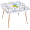 Image de Pack table à colorier Coloritable + 2 Chaises Ferme