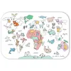 Image de Coloriage géant Coloriboard Map Monde (1 pièce)
