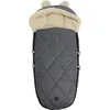 Image de Chancelière capuche souris en laine gris anthracite (6-36 mois)
