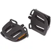 Image de Paire de pédales avec réflecteurs Ergotec EP-2 9/16" 390 g Noir 122 x 102 mm