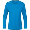 Image de T-shirt femme Jako Run 2.0 manches longues Bleu 42