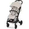 Image de Poussette Compacte et Citadine Beezy 2026 Châssis Noir Dune Grey