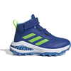 Image de Chaussures de running à lacets élastiques avec scratch enfant adidas Fortarun All Terrain Cloudfoam Sport Bleu 29
