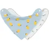 Image de Lot de 2 bavoirs bandanas avec col bénitier Happy Fruits Citron
