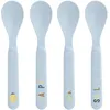 Image de Lot de 4 cuillères en polypropylène et cellulose Happy Fruits citron