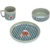 Image de Coffret repas en porcelaine Tiny Team Chien