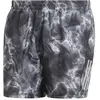 Image de Short imprimé intégral adidas Own the Run Blanc S 5"