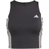 Image de Débardeur femme adidas Own the Run 3 Stripes Noir XL
