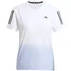 Image de T-shirt femme adidas Own the Run Climacool 3-Stripes Blanc XL