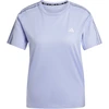 Image de T-shirt femme adidas Own the Run 3-Stripes Violet XS