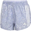 Image de Short femme adidas Own the Run 3-Stripes Bleu L 3"