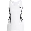 Image de Débardeur femme adidas Adizero Archive Blanc L