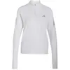 Image de Maillot manches longues 1/4 zip femme adidas Iconic Adi365 Blanc M