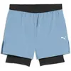 Image de Short 2 en 1 Puma 5" Dreamrun dryCELL Bleu L