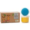 Image de Coffret Suri 2 pots bleu + jaune pâte à modeler naturelle et vegan