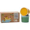Image de Coffret Nori 2 pots vert + jaune peinture aux doigts naturelle et vegan