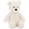 Image de Ours teddy blanc (33 cm assis)
