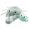 Image de Peluche Cassecou le crabe et son bébé menthe (39 cm)