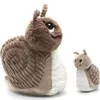 Image de Peluche Speedou l'escargot maman et bébé brun (25 cm)