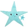 Image de Peluche Wahou maman et bébé Les Ptipotos Aqua (62 cm)