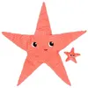 Image de Peluche Wahou maman et bébé Les Ptipotos Corail (62 cm)