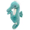 Image de Peluche Papadou papa et bébé Les Ptipotos Aqua (34 cm)
