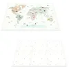 Image de Tapis puzzle 3 en 1 Tiloo Worldmap (120 x 180 cm)