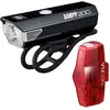 Image de Éclairage vélo Cateye AMPP200 & VIZ100 Noir TU