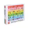 Image de LEGO Minifigures Puzzle de 1 000 pièces Arc-en-ciel de minifigurines 5007643