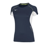 Image de T-shirt femme premium Mizuno JPN Bleu S