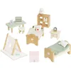 Image de Chambre des enfants pour maison de poupée en bois FSC